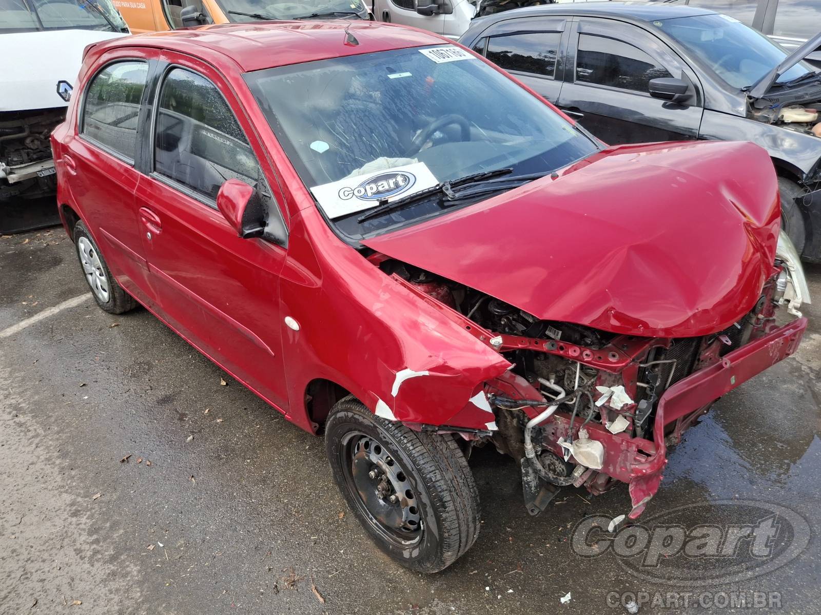 Veículo Toyota Etios Toyota Etios XS 1.3 16V 2013 2013 em leilão
