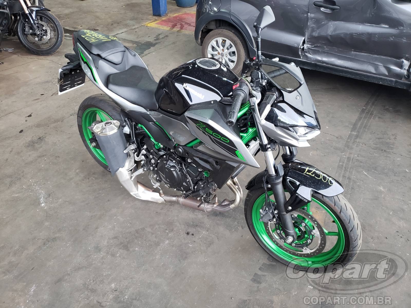 2025 KAWASAKI Z500 — leilão em Ribeirão Preto/SP