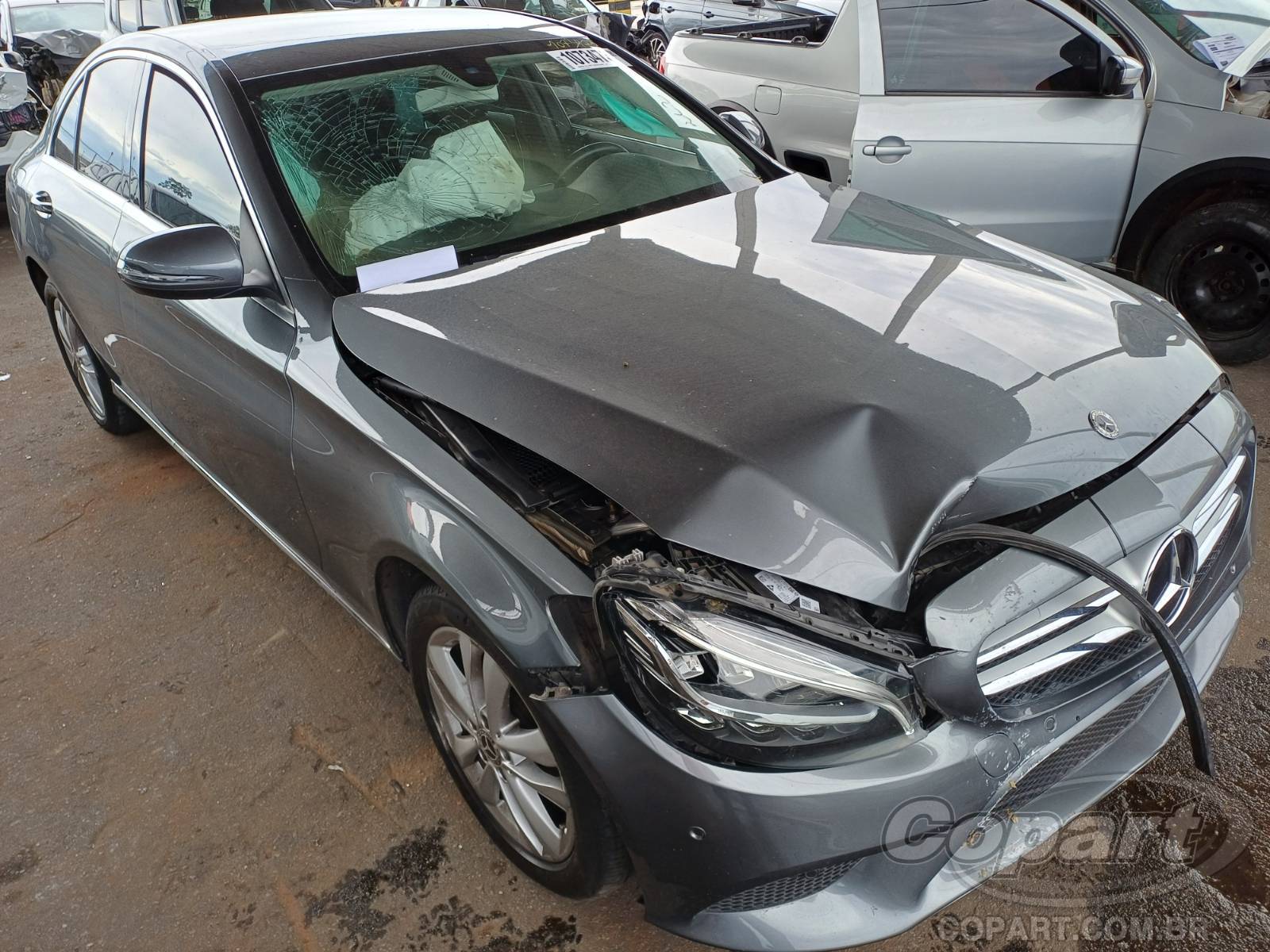 Veículo Mercedes-Benz Classe C Mercedes Benz Classe C 180 1.6 16V Turbo 2019 2019 em leilão