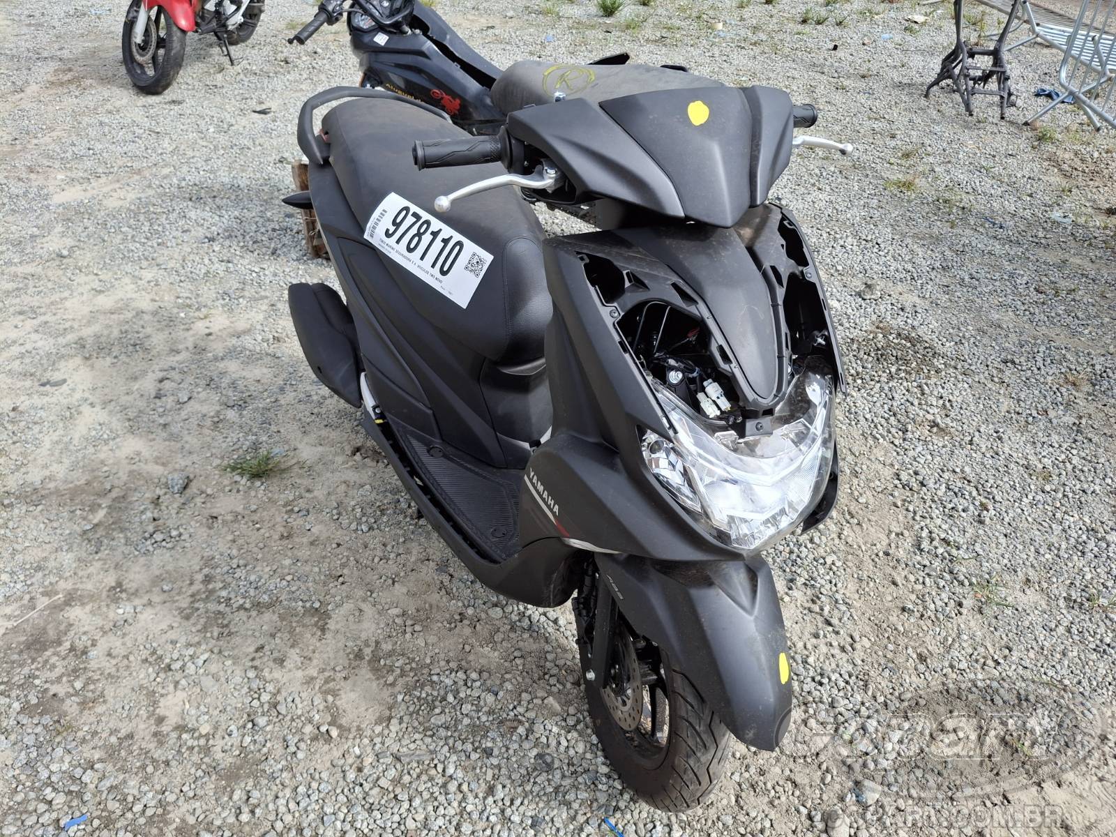 Yamaha Fluo ABS 125 CVT 2025 Médio Dano