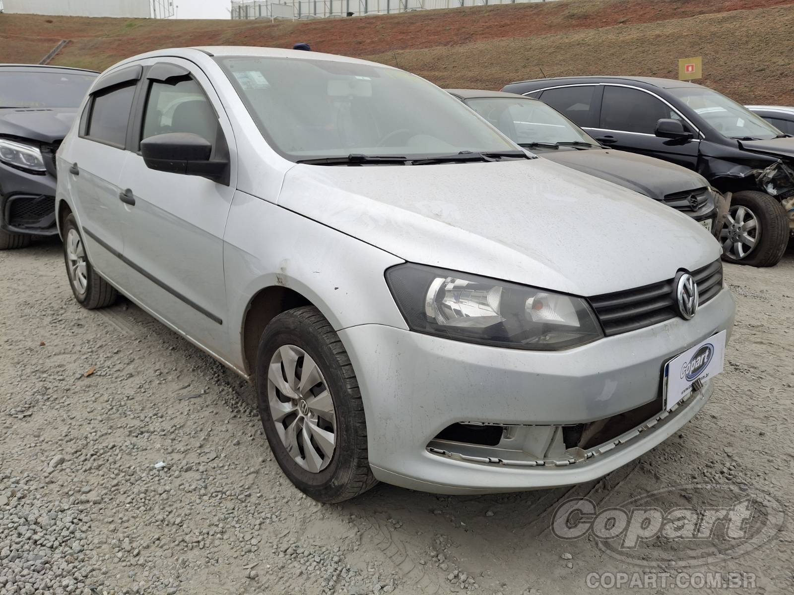 Veículo VW - VolksWagen Gol VOLKSWAGEN GOL 1.0 TOTAL FLEX 2014 2014 em leilão