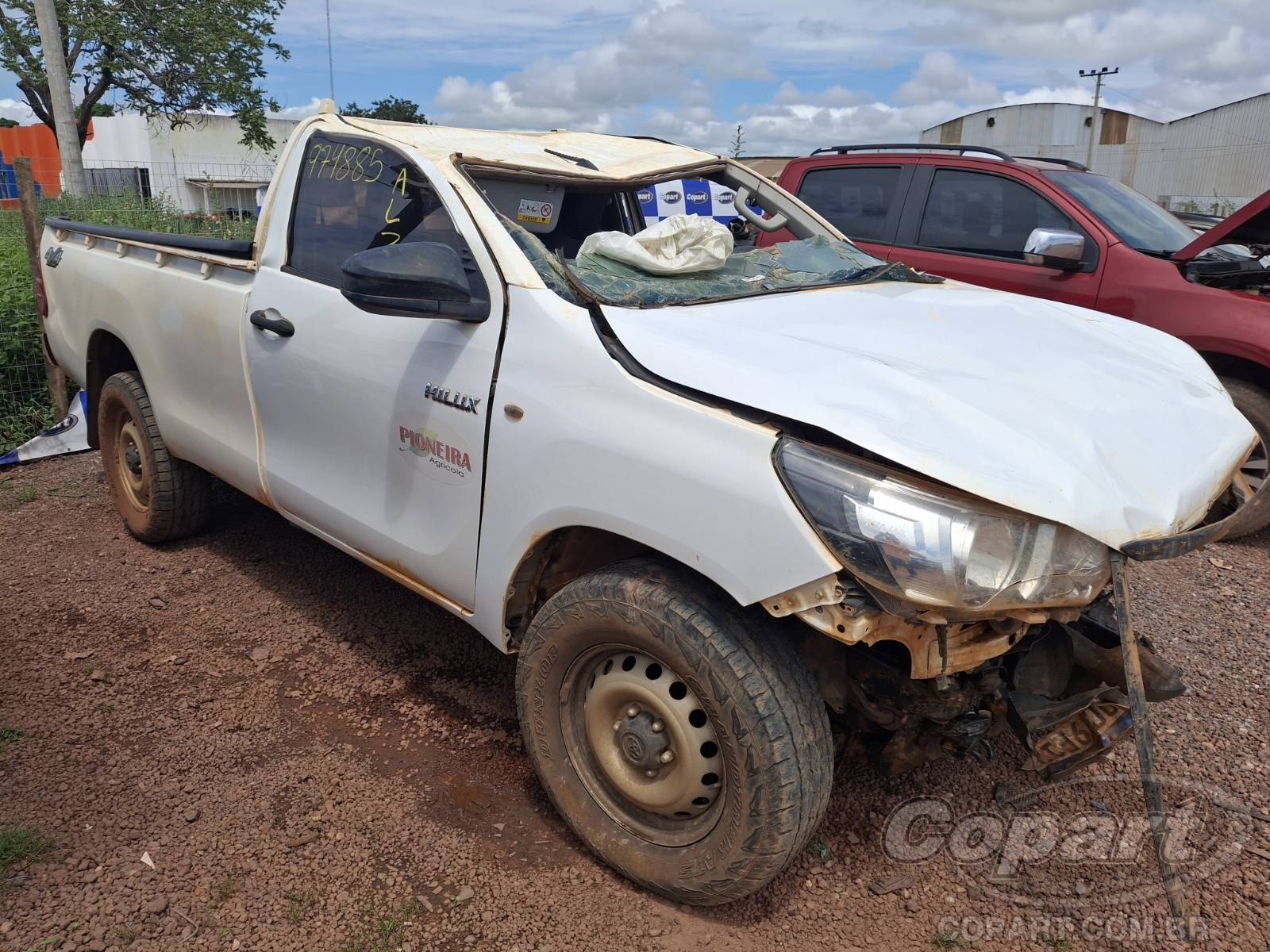 Veículo Toyota Hilux Toyota Hilux CS STD 2.8 D-4D Turbo 2020 Médio Estado 2020 em leilão