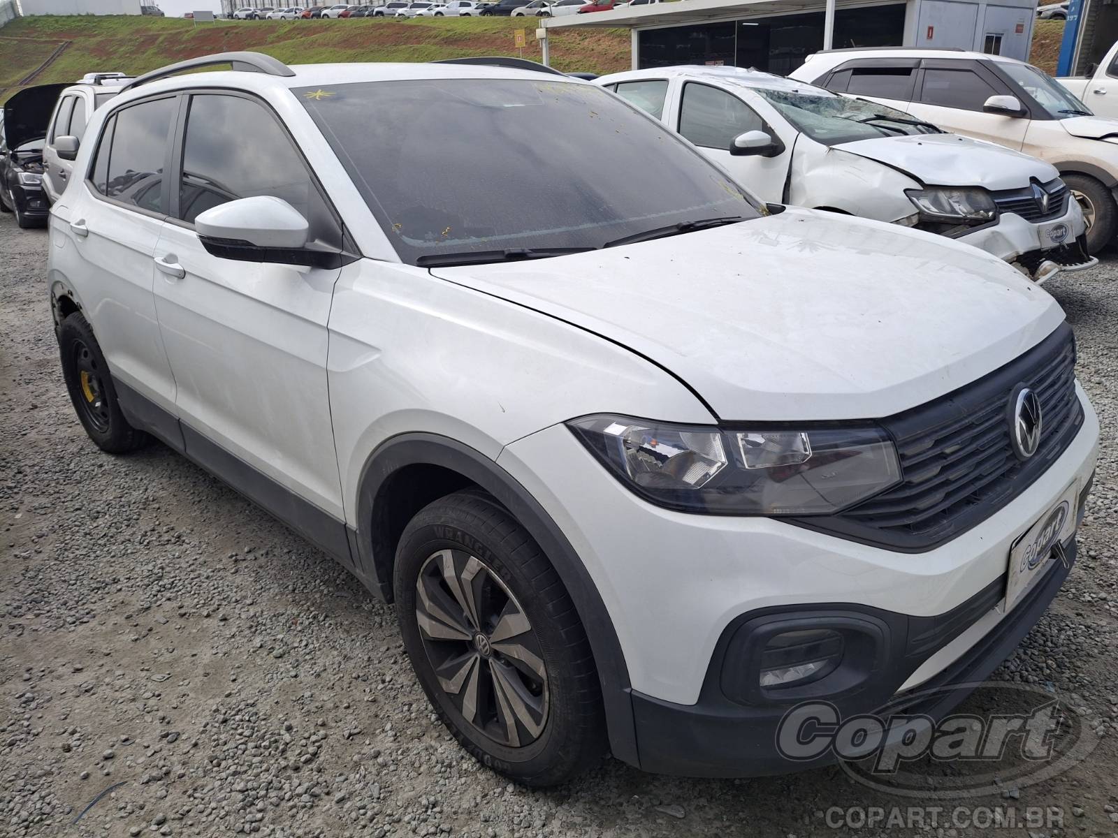 Veículo VW - VolksWagen T-Cross Volkswagen T-Cross Sense 1.0 12V TSI Turbo 2022 Colisão Média Monta 2022 em leilão