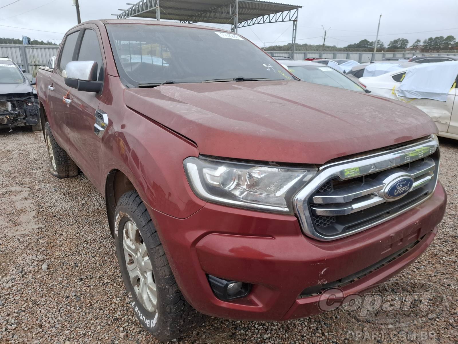 2021 FORD RANGER CD — leilão em Curitiba/PR