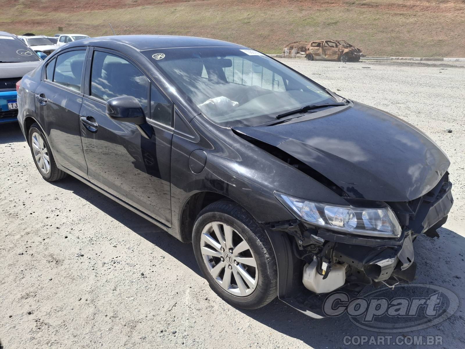 Veículo Honda Civic HONDA CIVIC LXS 1.8 16V i-VTEC 2013 FLEX 2014 em leilão