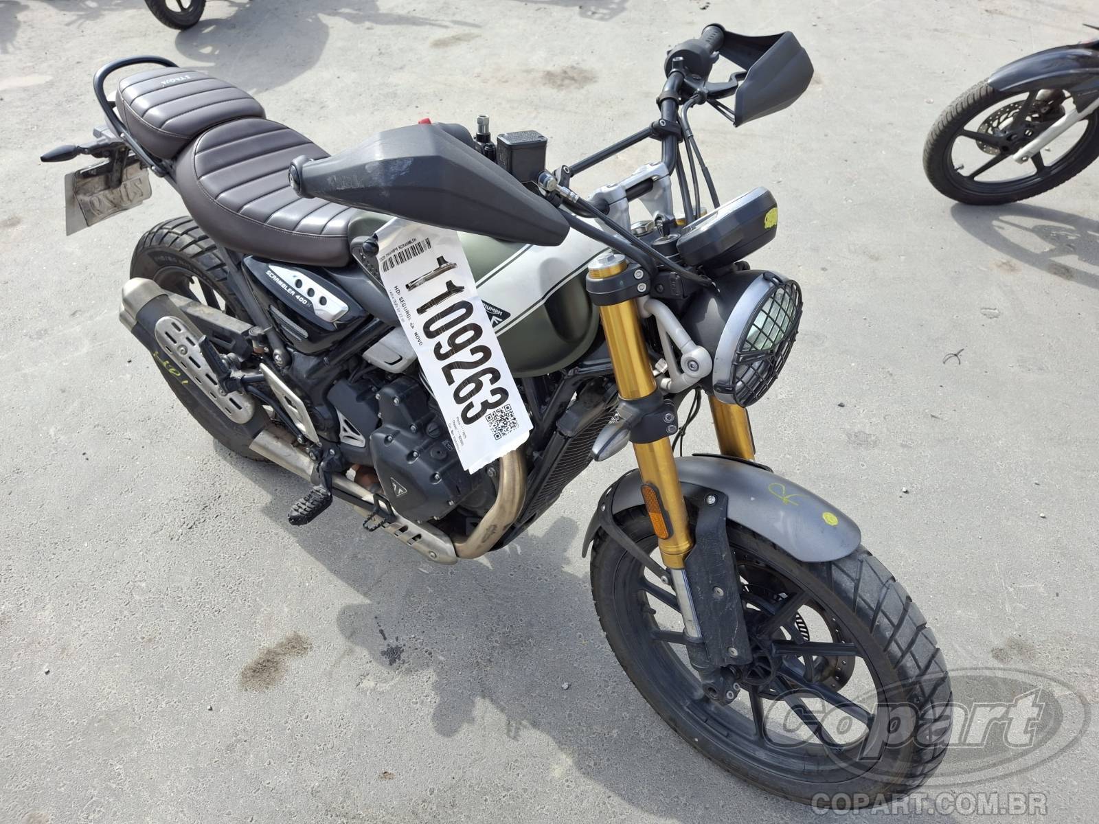 Veículo TRIUMPH Scrambler 2025 Triumph Scrambler 400 X 2025 em leilão