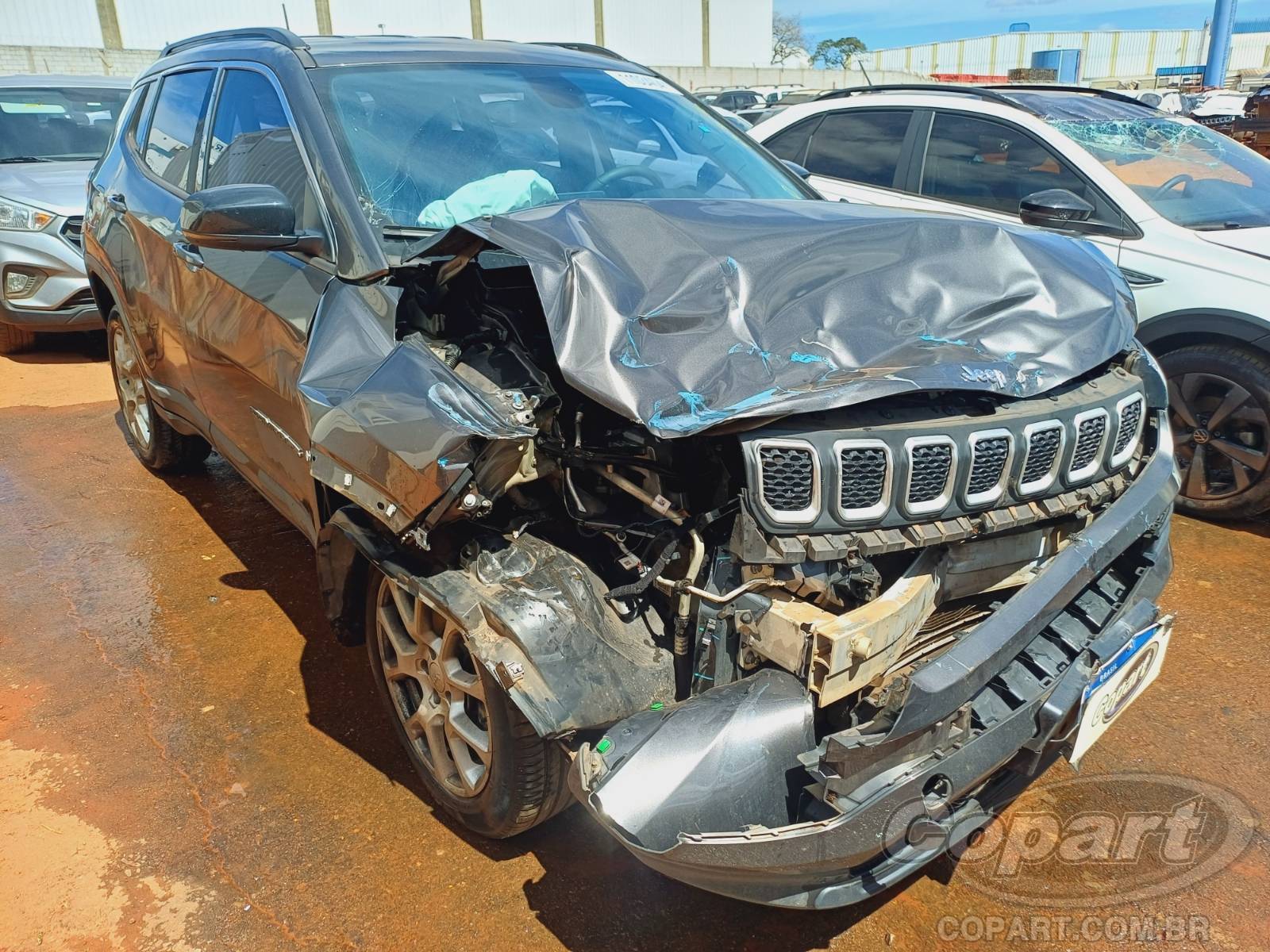 Veículo Fiat Compass Jeep Compass Sport T270 1.3 16V GSE Turbo 2022 2022 em leilão