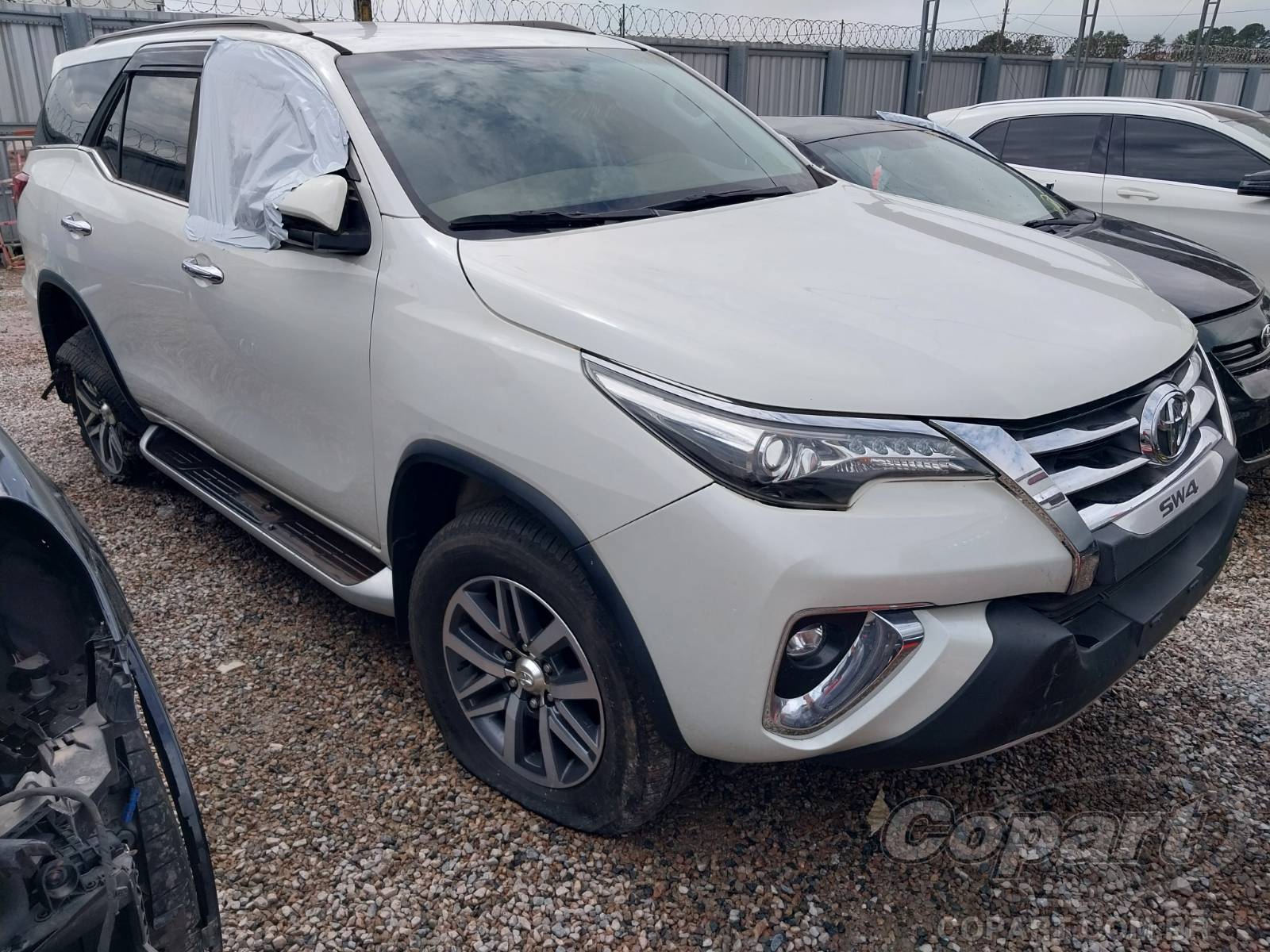 Veículo Toyota SW4 TOYOTA SW4 SRX 2.8 D-4D Turbo 2020 em leilão