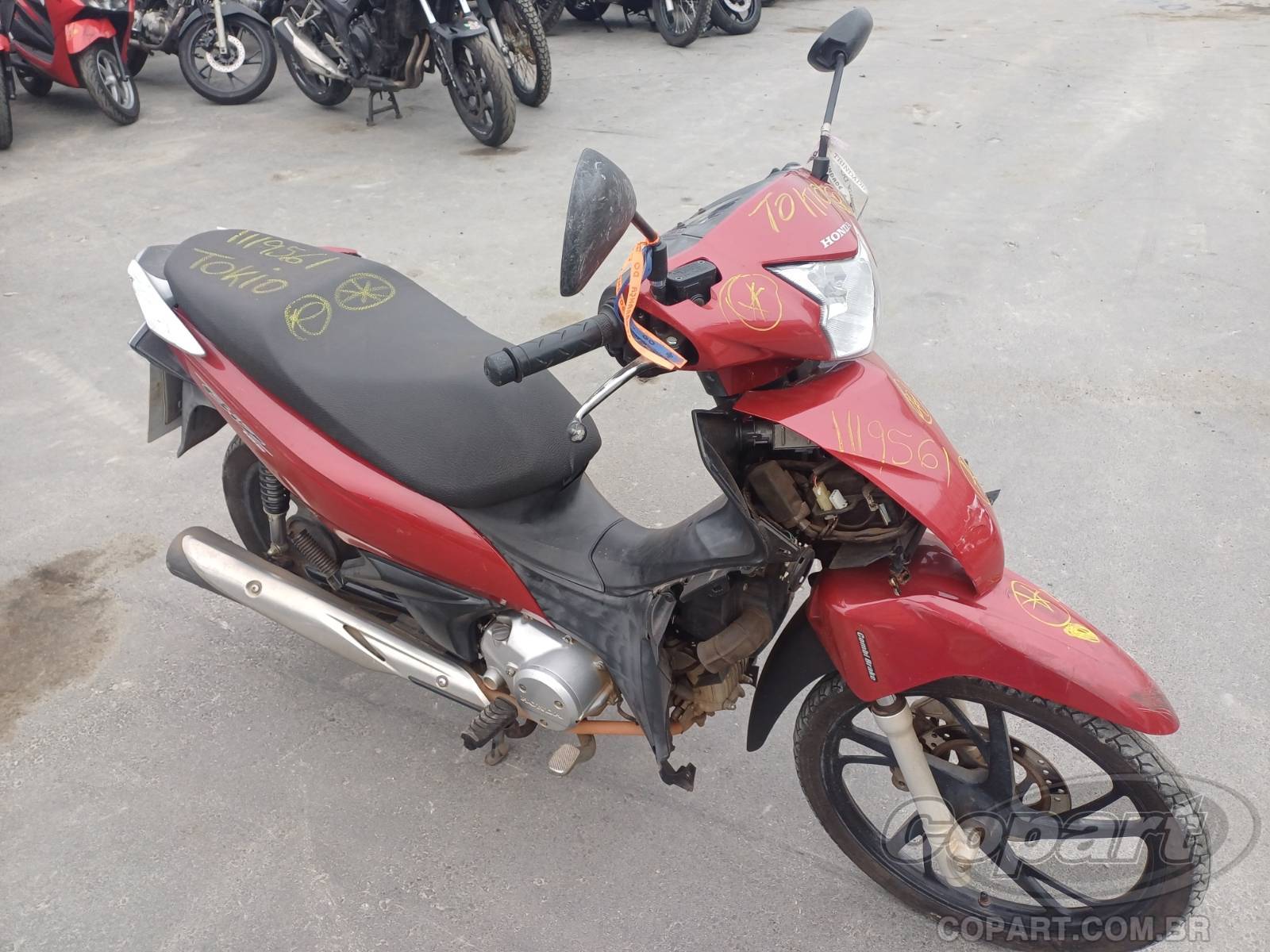 Veículo HONDA Biz Honda Biz 2020 2020 em leilão