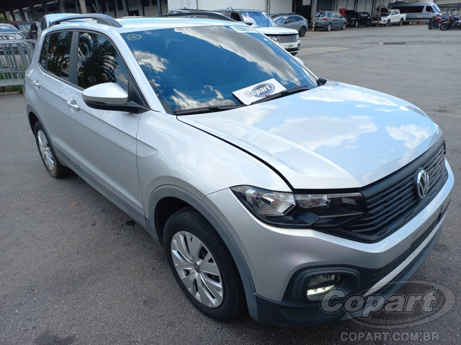 Veículo VW - VolksWagen T-Cross 2021 VOLKSWAGEN T-CROSS T-Cross Sense 200 AT 1.0 12V TSI Turbo 2021 em leilão