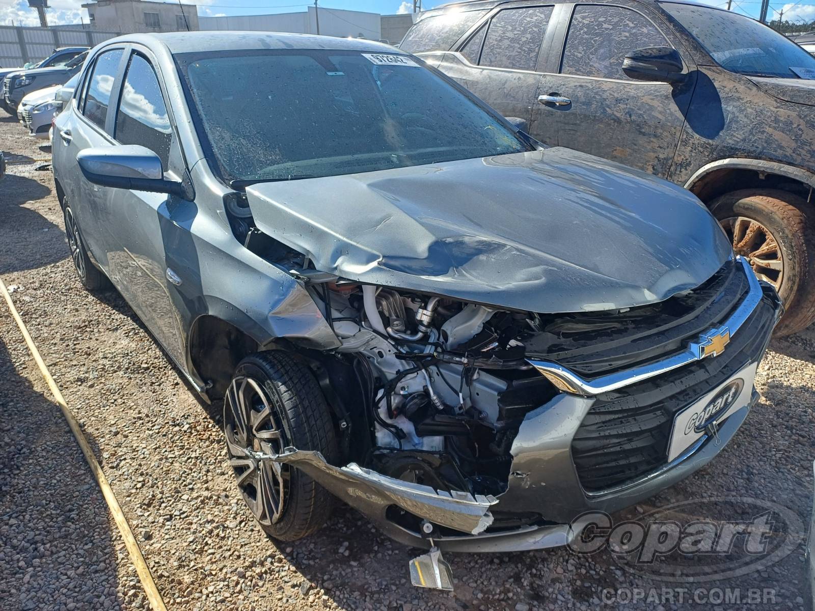 Chevrolet Onix LT 1.0 12V Ecotec 2024 Médio Dano Frontal