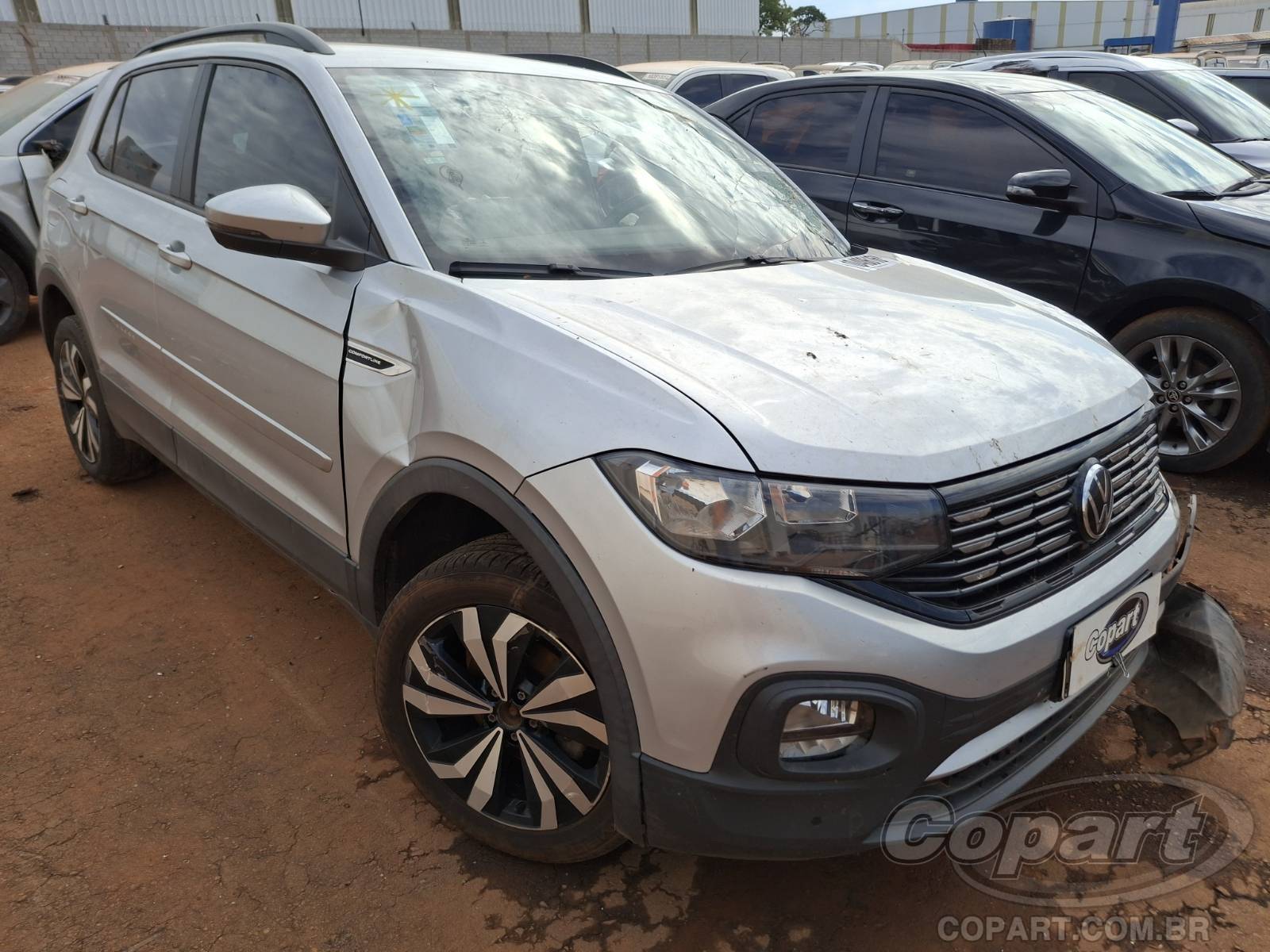 Veículo VW - VolksWagen T-Cross Volkswagen T-Cross Comfortline 2022 2022 em leilão