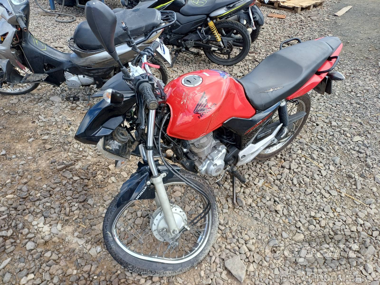 2021 HONDA CG 160 — leilão em Canoas/RS (foto 2)