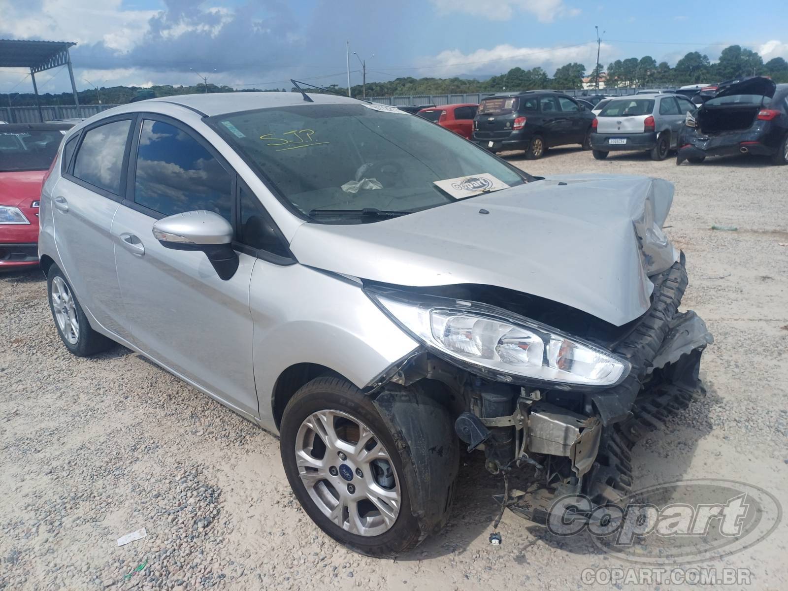 Ford Fiesta SE 1.5 16V Sigma 2015 Colisão