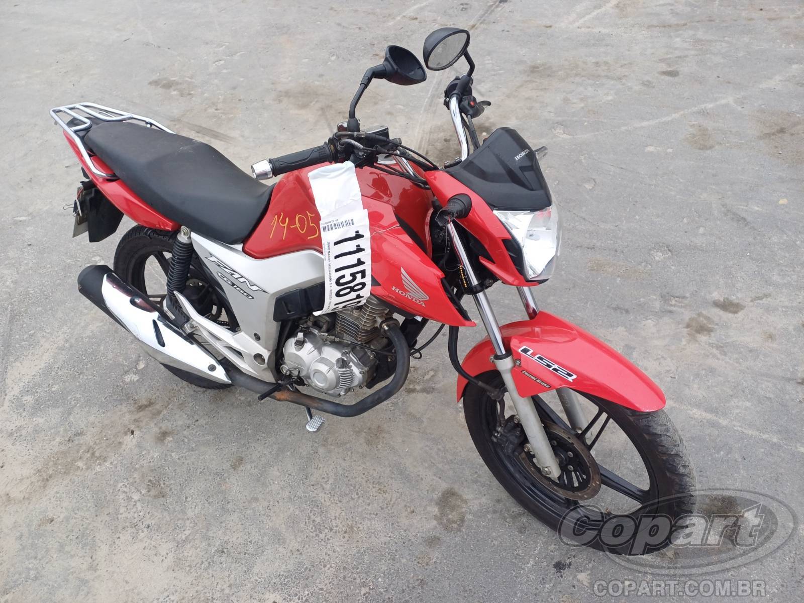 Veículo HONDA CG 160 2018 HONDA CG 160 2018 em leilão