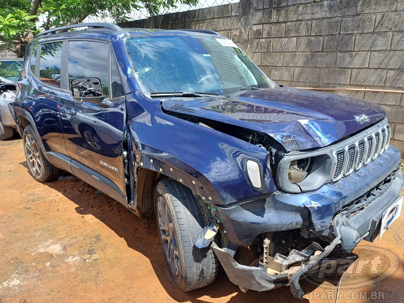 Veículo Fiat Renegade JEEP RENEGADE LONGITUDE T270 1.3 16V GSE TURBO 2022 2022 em leilão