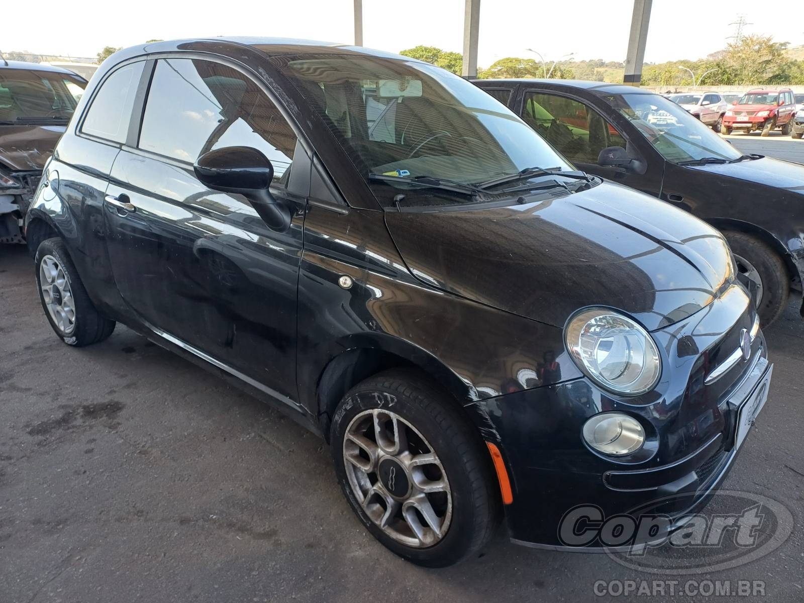 Veículo Fiat 500 FIAT 500 Cult 1.4 Evo 2011 Flex 2012 em leilão