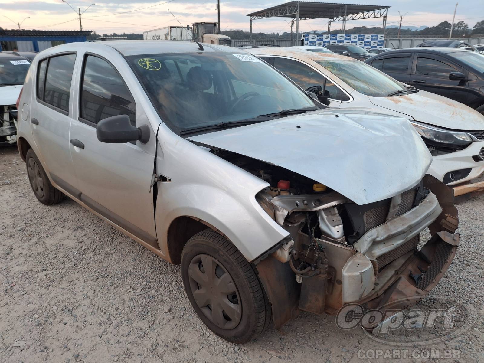 Veículo Renault Sandero RENAULT SANDERO Expression 1.0 16V Hi-Flex 2010 2010 em leilão