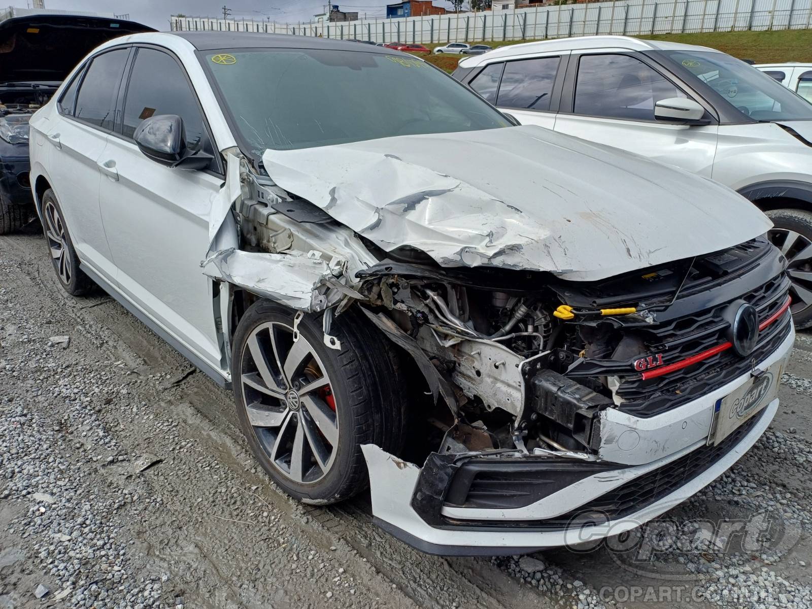 Veículo VW - VolksWagen Jetta Volkswagen Jetta GLI 2.0 16V TSI Turbo 2019 Médio Dano Frontal 2019 em leilão