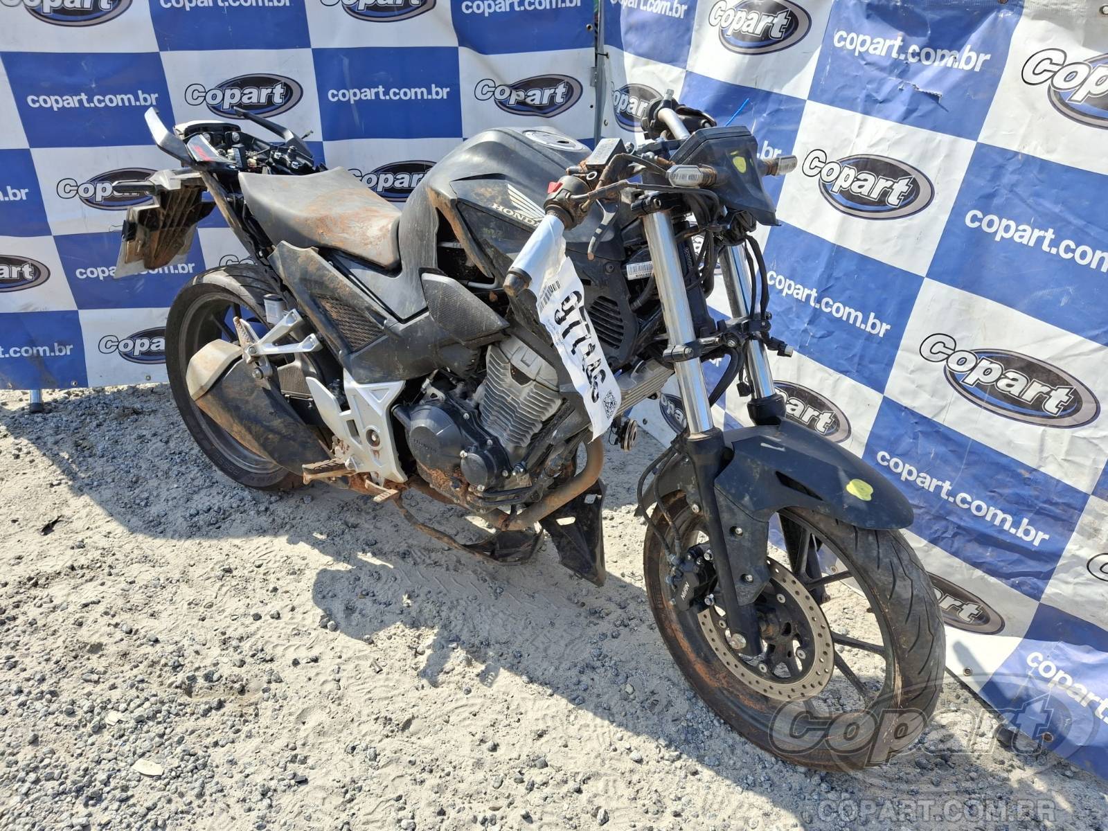Veículo HONDA CB Honda CB 300F Twister CBS 2024 Pequena Monta 2024 em leilão