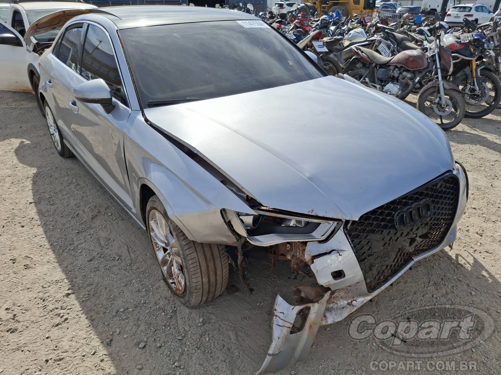 Veículo Audi A3 Audi A3 Sedan Ambition 2.0 TFSI 2016 Colisão 2016 em leilão