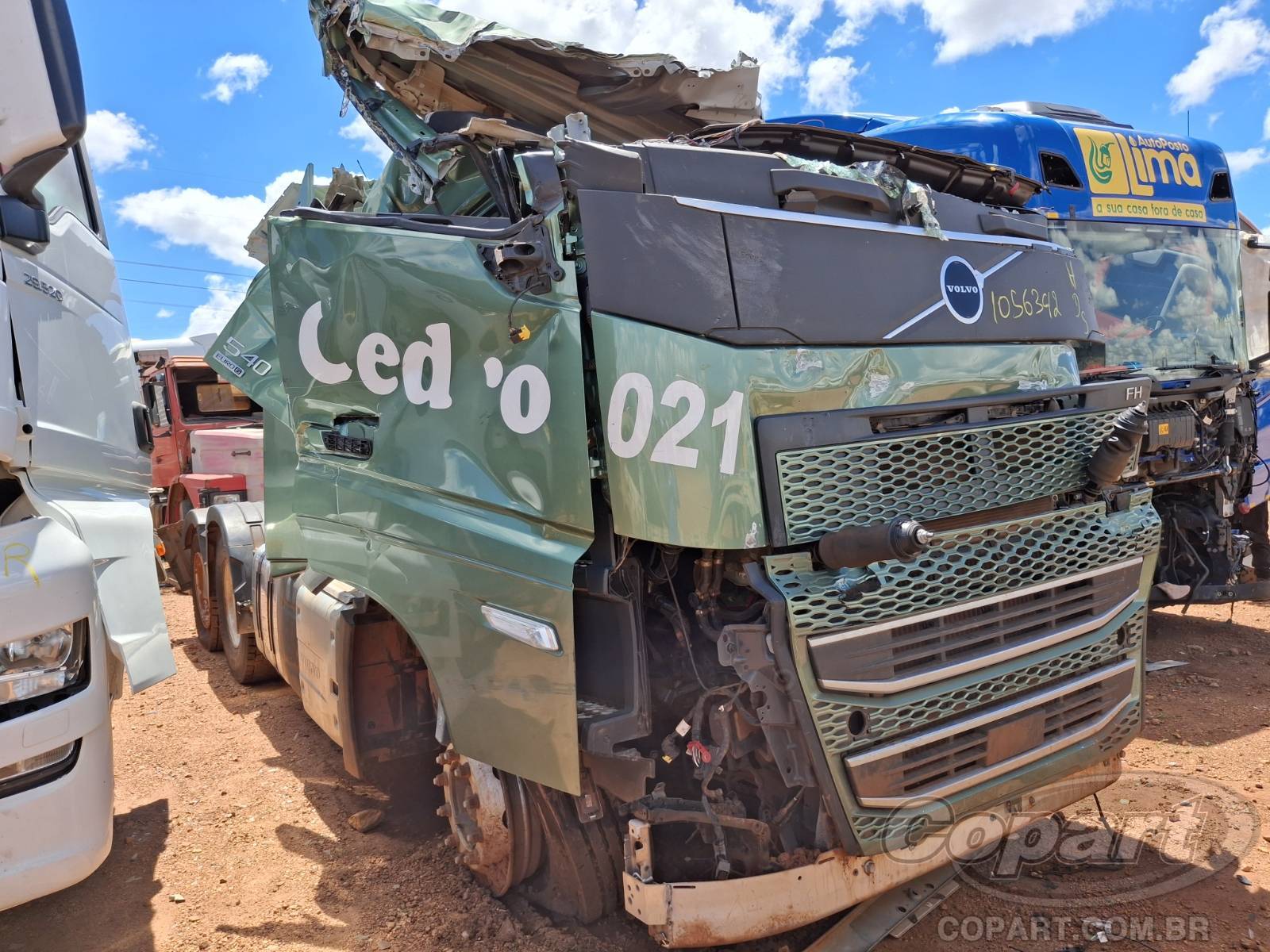 Volvo FH 540 T 12.8 I6 2025 Colisão