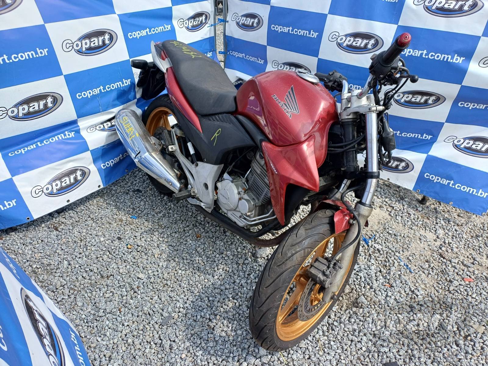Veículo HONDA CB Honda CB 300 R 2013 Médio Monta Colisão 2013 em leilão