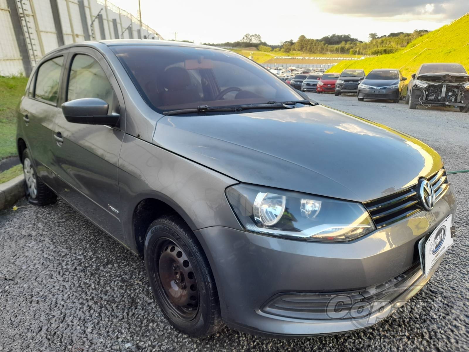 Veículo VW - VolksWagen Gol VOLKSWAGEN GOL 1.6 2013 Recuperado de Roubo/Furto 2013 em leilão