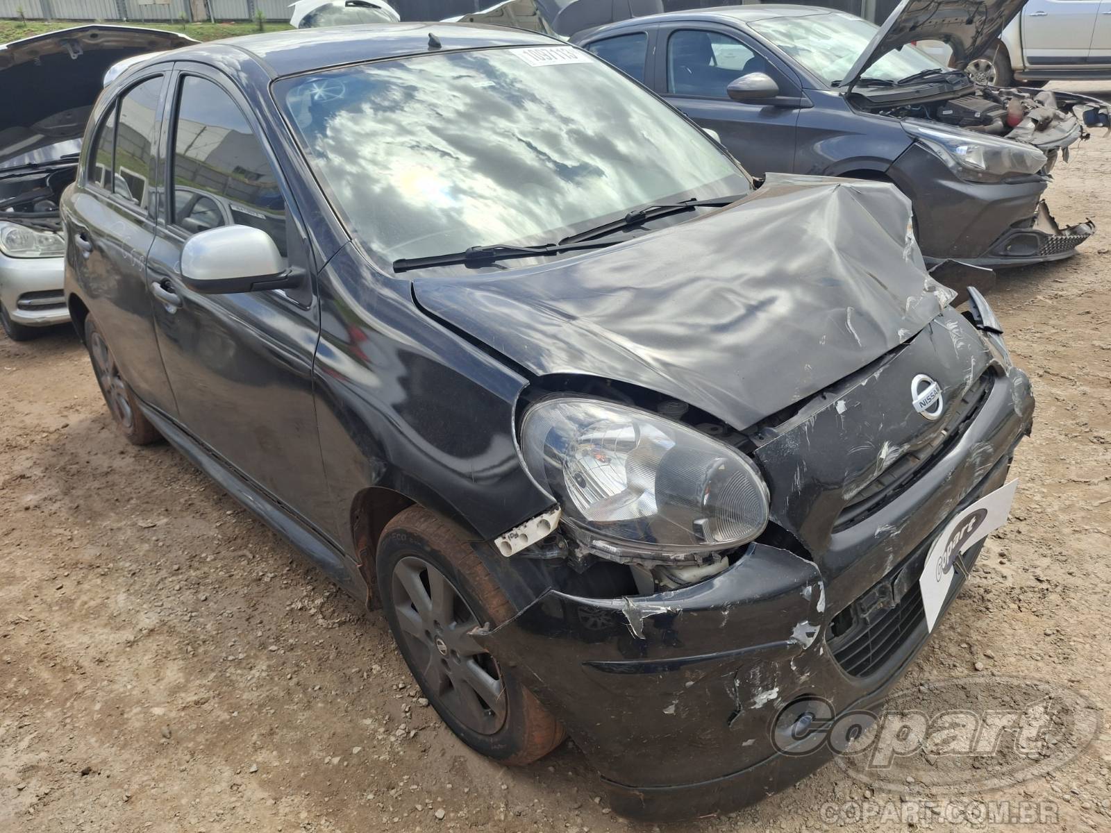 NISSAN MARCH 1.6 16V 2012 Recuperável
