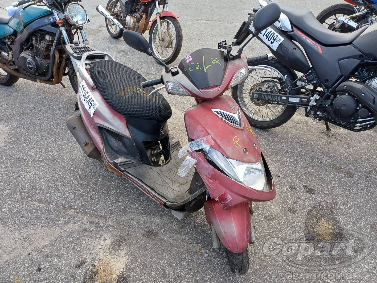 Veículo SUZUKI AN125 SUZUKI AN125 2007 2007 em leilão