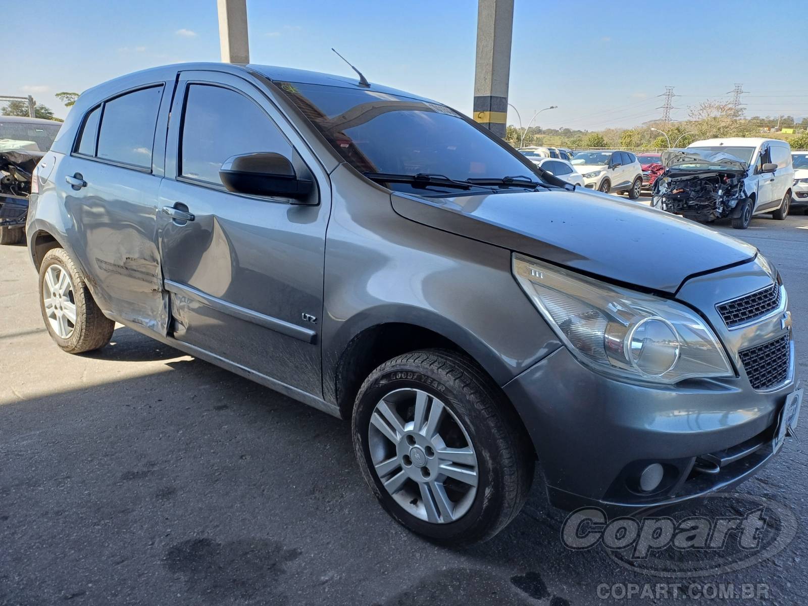 Veículo GM - Chevrolet Agile 2010 CHEVROLET AGILE LTZ 1.4 Econo.Flex 2011 em leilão