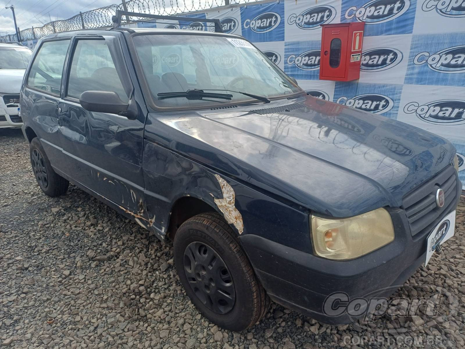 Veículo Fiat Uno Fiat Uno Mille Fire 1.0 2007 Colisão 2007 em leilão