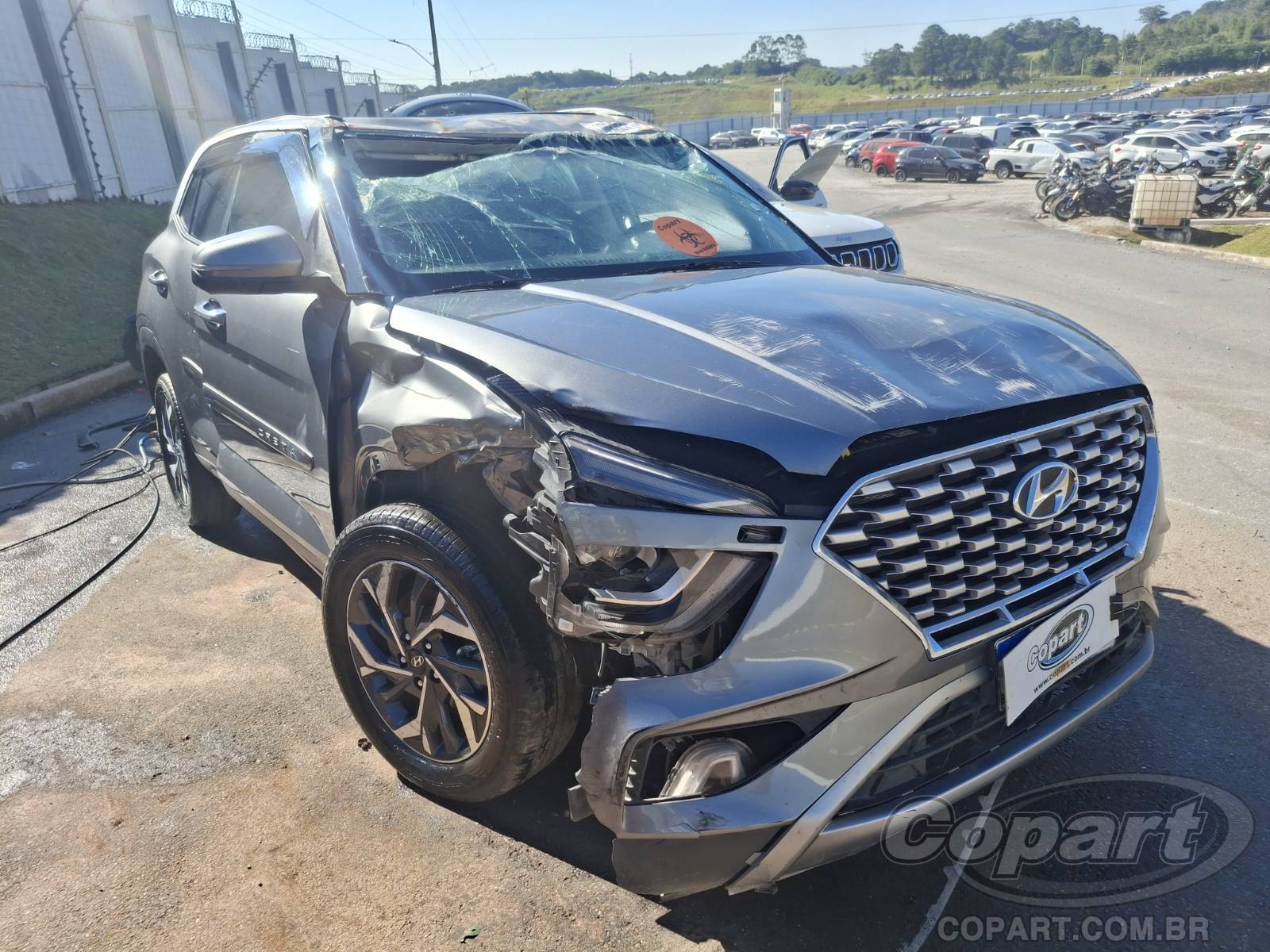 Veículo Hyundai Creta HYUNDAI CRETA 2024 em leilão