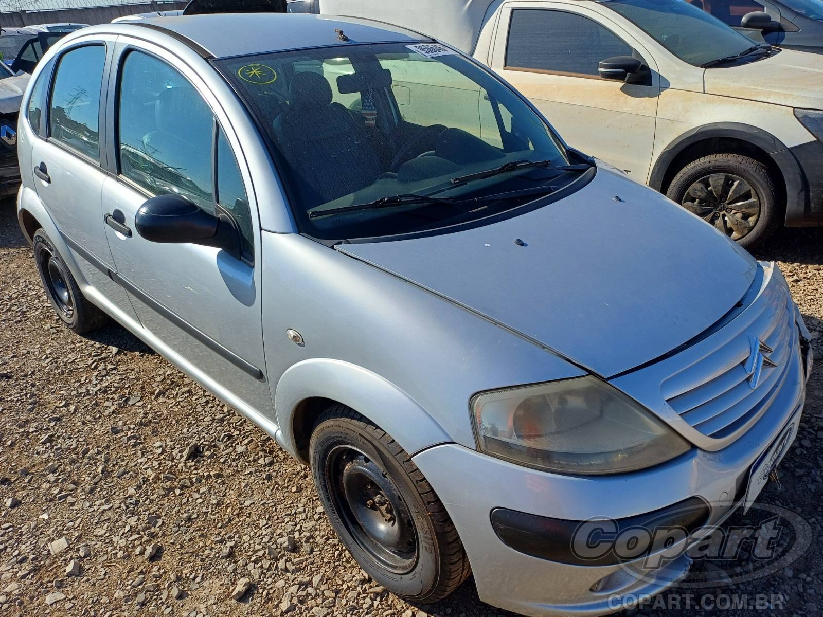 Citroen C3 GLX 1.4 2007 Colisão Média Monta