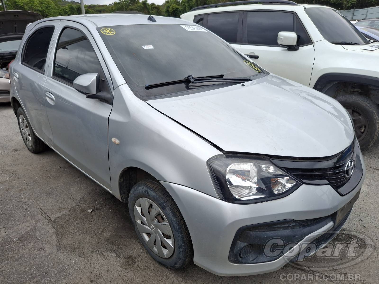 Veículo Toyota Etios Toyota Etios X 1.3 16V Dual VVT-i 2020 2020 em leilão