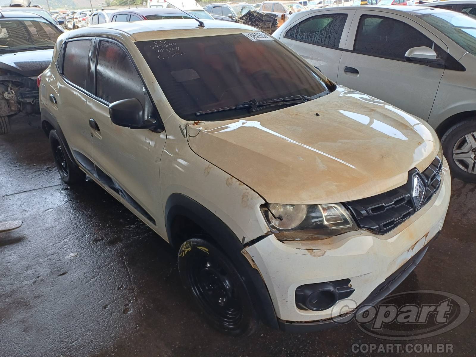 Veículo Renault Kwid 2017 RENAULT KWID Kwid Zen 1.0 SCe 2018 em leilão