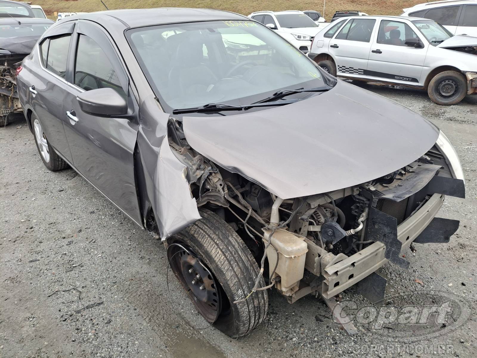 Veículo Nissan Versa NISSAN VERSA UNIQUE 1.6 16V 2015 2016 em leilão