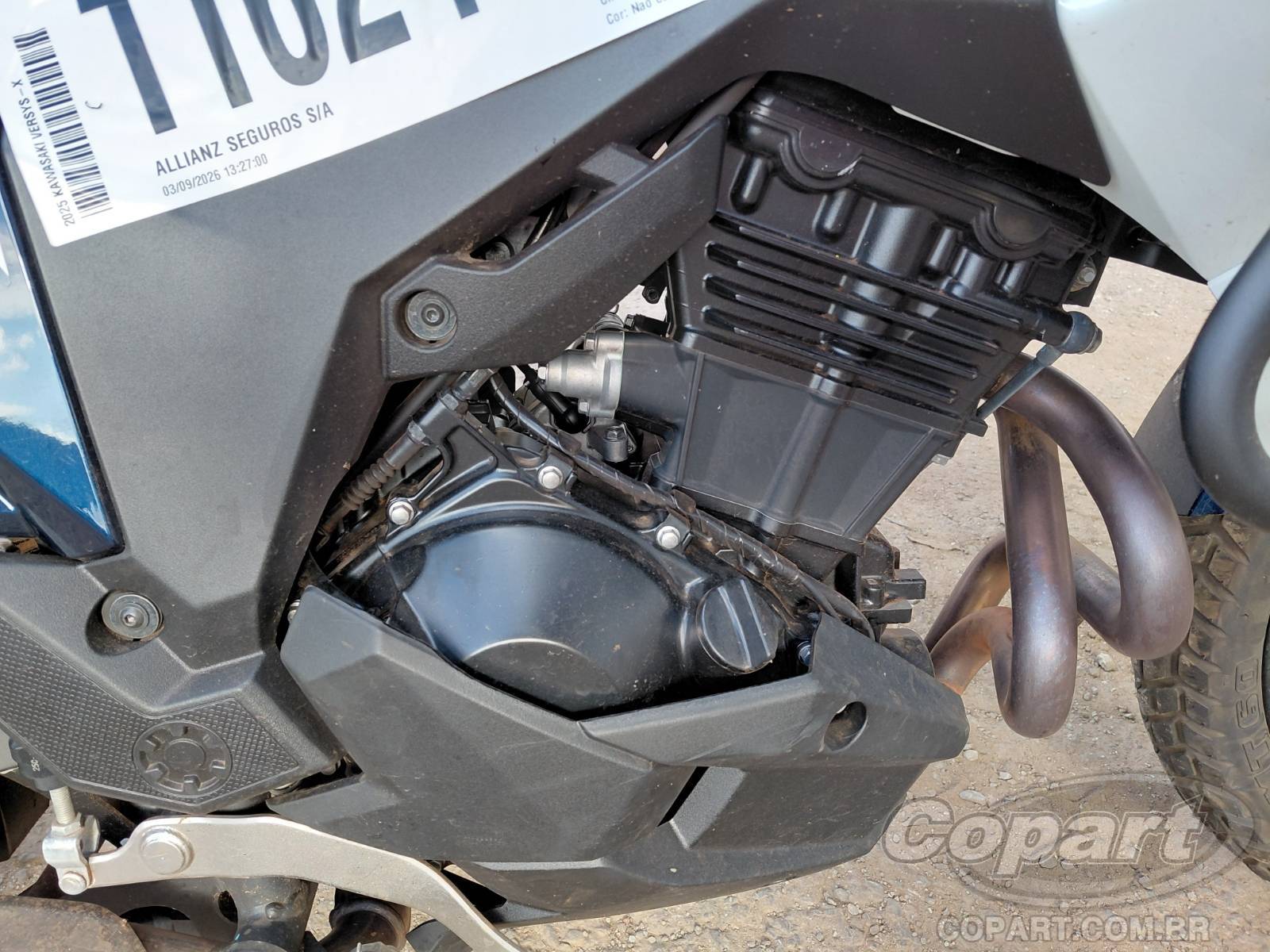 2025 KAWASAKI VERSYS-X — leilão em Goiânia/GO (foto 6)