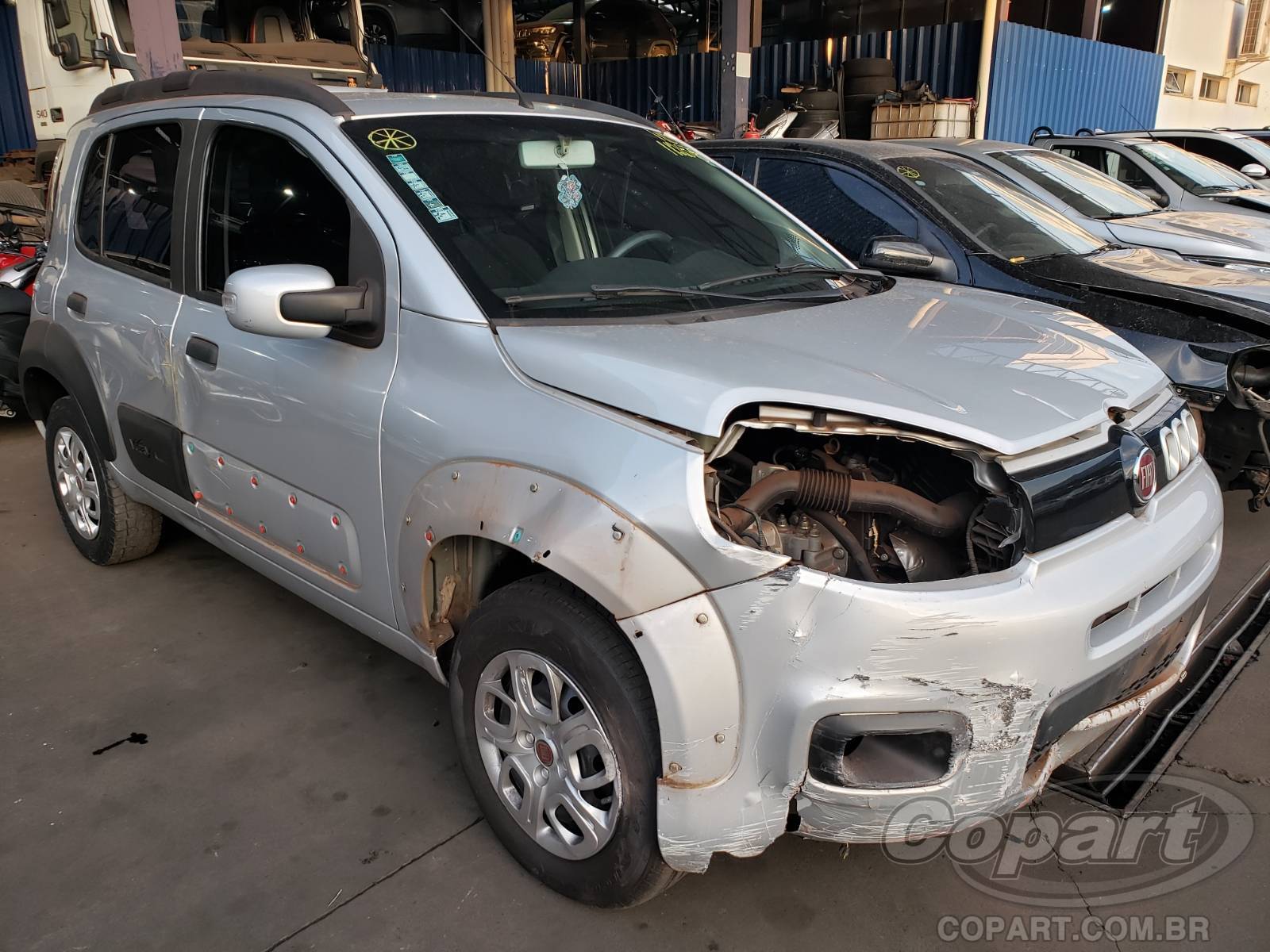 Veículo Fiat Uno FIAT UNO 1.4 EVO Flex 2016 em leilão