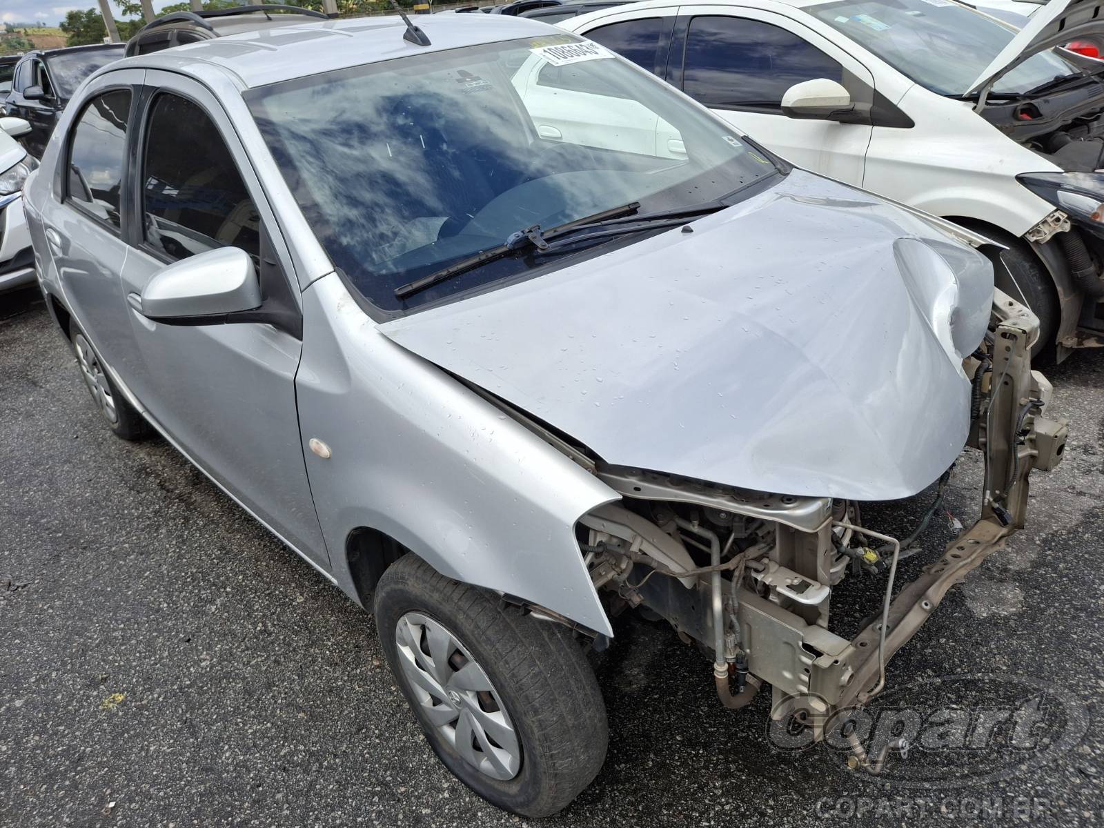 Veículo Toyota Etios Toyota Etios Seda XS 1.5 16V Dual VVT-i 2018 2018 em leilão