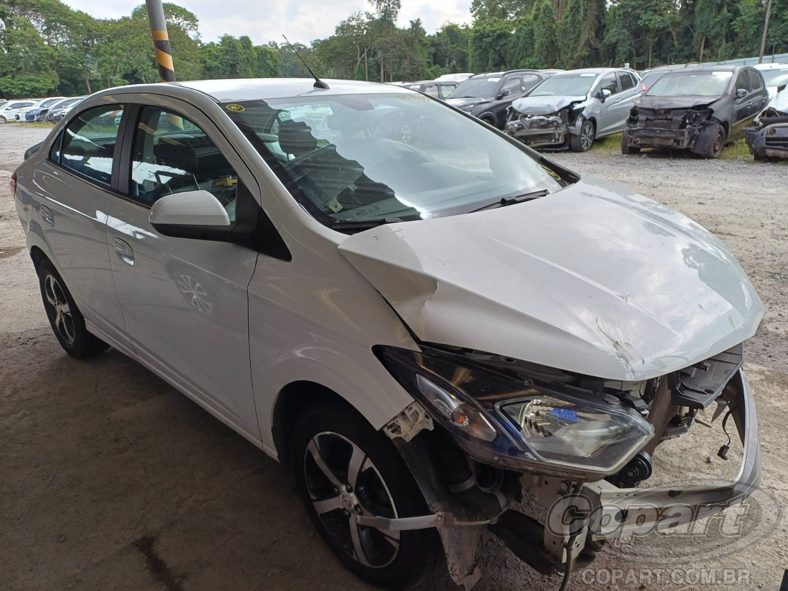Chevrolet Prisma LTZ 1.4 Eco 2019 Médio Dano Frontal
