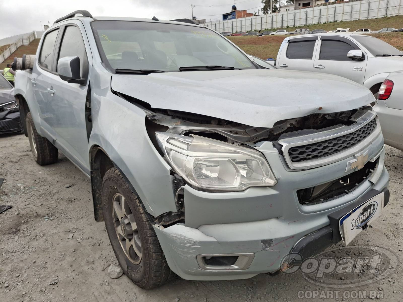 Veículo CHEVROLET S10 CHEVROLET S10 CABINE DUPLA 2013 2013 em leilão