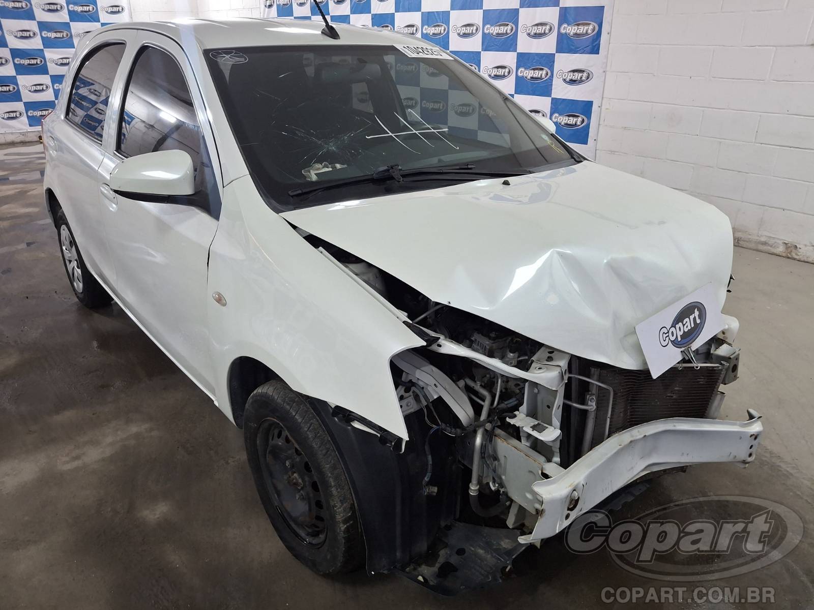 Veículo Toyota Etios 2018 TOYOTA ETIOS X AT 1.3 16V DUAL VVT-I 2018 em leilão