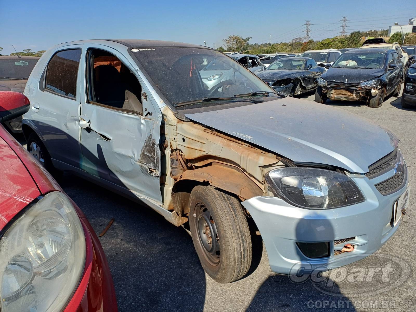 Veículo GM - Chevrolet Celta CHEVROLET CELTA LT 1.0 VHC E FLEXPOWER 2011 2012 em leilão
