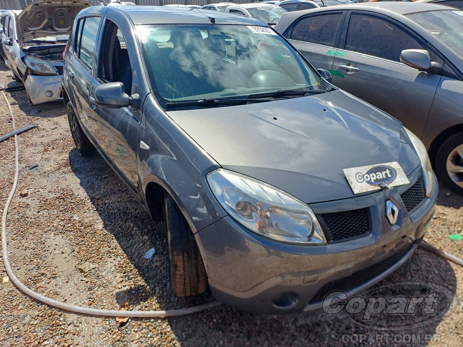 Veículo Renault Sandero RENAULT SANDERO Expression 1.0 16V Hi-Flex 2011 2011 em leilão