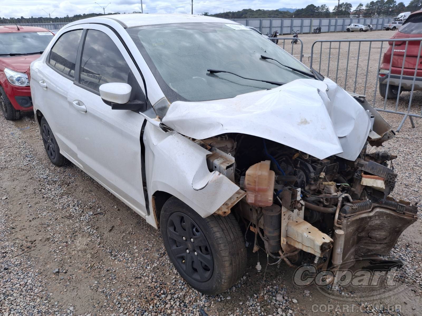 Ford Ka Sedan 2018 1.0 Flex - Recuperável