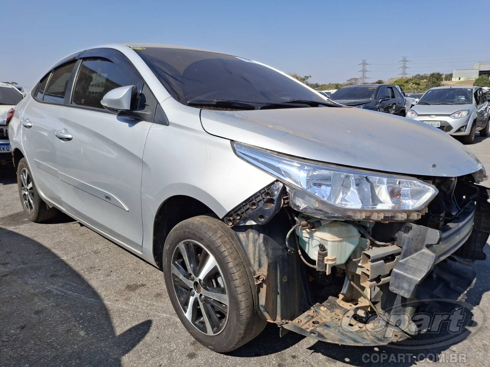 Veículo Toyota Yaris TOYOTA YARIS SEDA XL CVT 1.5 16V DUAL VVT-I 2019 2019 em leilão