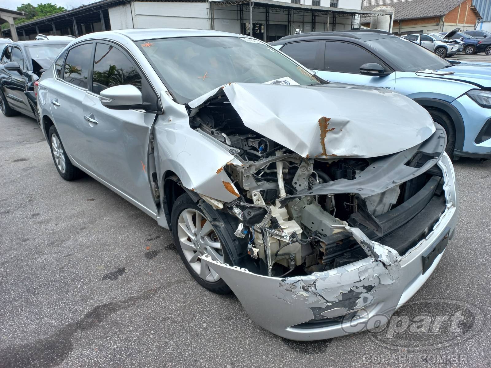 Veículo Nissan Sentra NISSAN SENTRA 2.0 16V FlexStart 2014 2014 em leilão