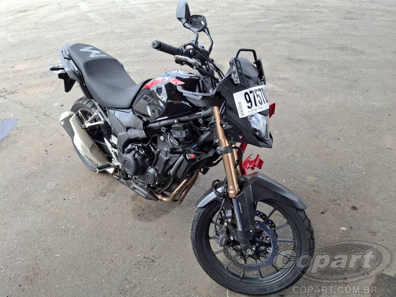 Veículo HONDA CB Honda CB 500 X ABS 2024 Pequena Monta 2024 em leilão