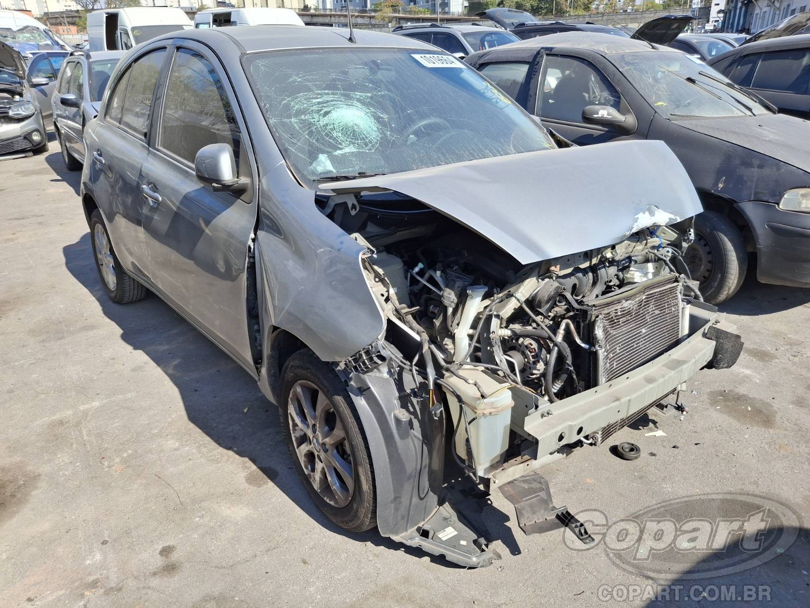 Veículo Nissan March NISSAN MARCH SV CVT 1.6 16V 2020 2020 em leilão